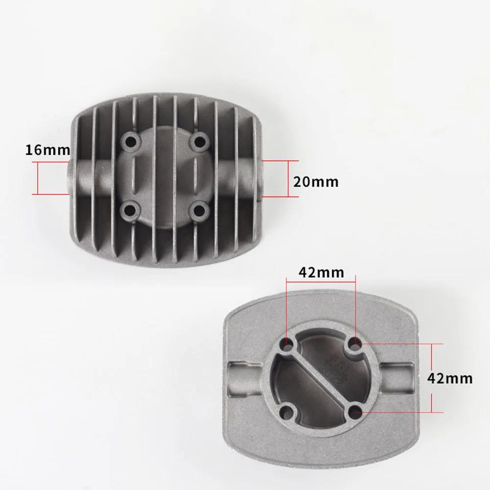 Silent Oil-free Air Compressor Air Pump Parts Cylinder Head Replacement Parts Air Compressor Cylinder Head