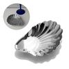 Edelstahl Snackschale Muscheldesign Rutschfest Schmuckablage Für Heimparty Bürogebrauch Mehrzweck Organizer Teller
