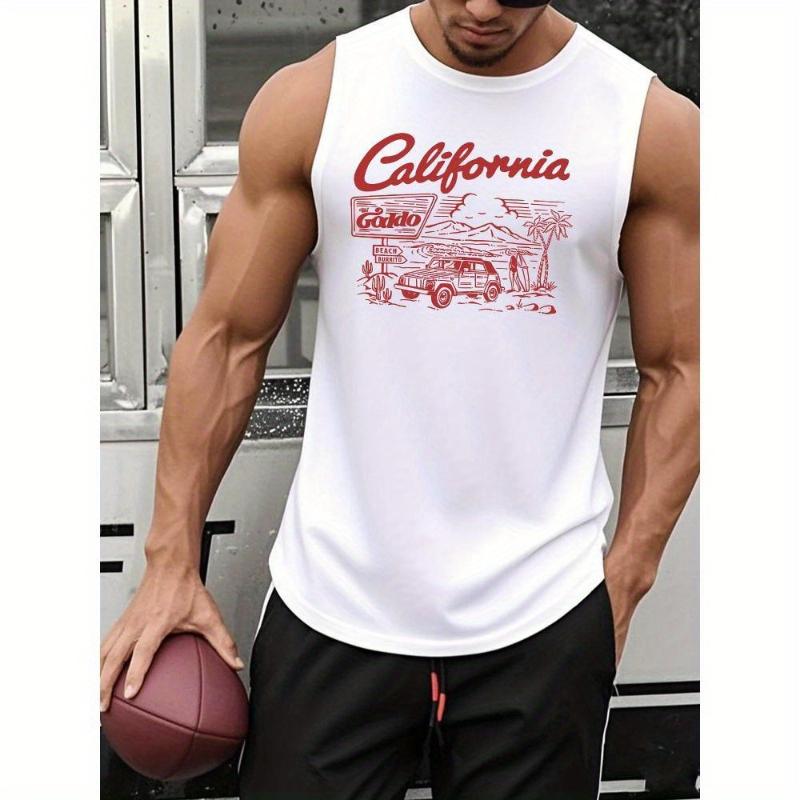 

Daily Lounge, Soft & Moisture-Wicking, Men s Tank Top XXL белый