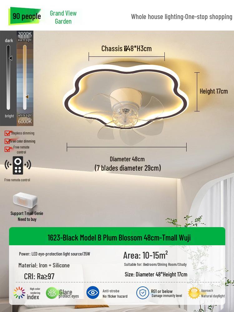 Cloud Lamp for Children's Room - Nordic Ceiling Fan Lamp