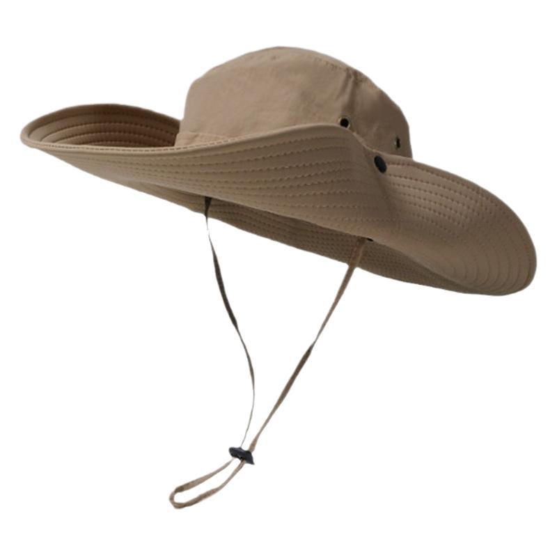 Hat Summer Men's Bucket Hat Climbing Desert Sun Hat Outdoor Sun Men's Visor Hat Hiking Hat