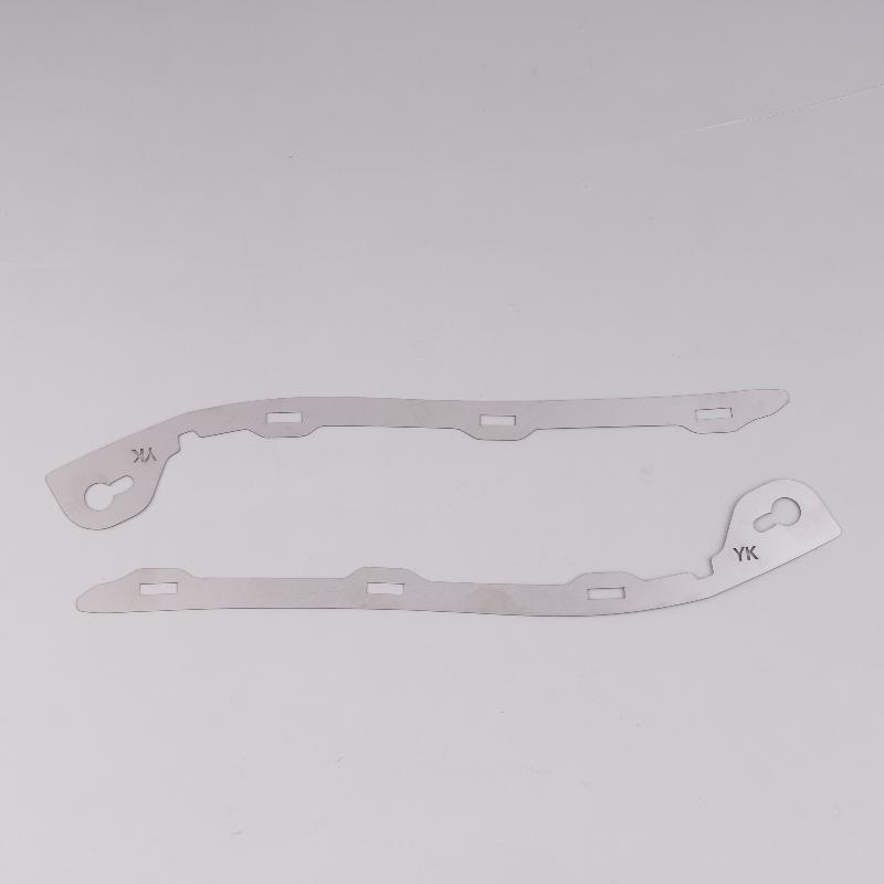 2 Piezas Placa Metálica de Reparación de Parachoques Delantero Hebilla Soporte para IS250 300 2006-2013 Piezas de Fijación Robustas Reemplazo Fuerte para Reparación de Colisión de Vehículos
