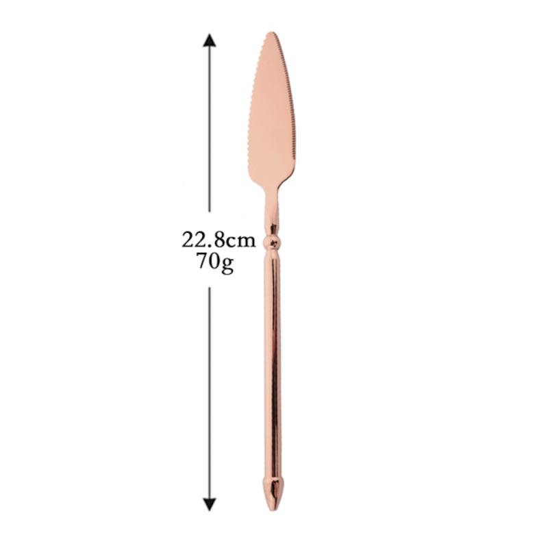 304 Stainless Steel Cute Flatware Cutlery Set Creative Trident Fork Western Knife Spoon Fork Silverware Tableware Set