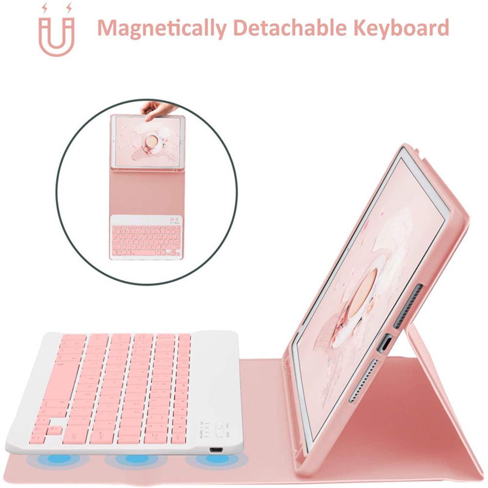 Samsung S11/A9+/S7/S8/S9FE/S10Li Bluetooth Keyboard Protective Case with Magnetic Pen Holder
