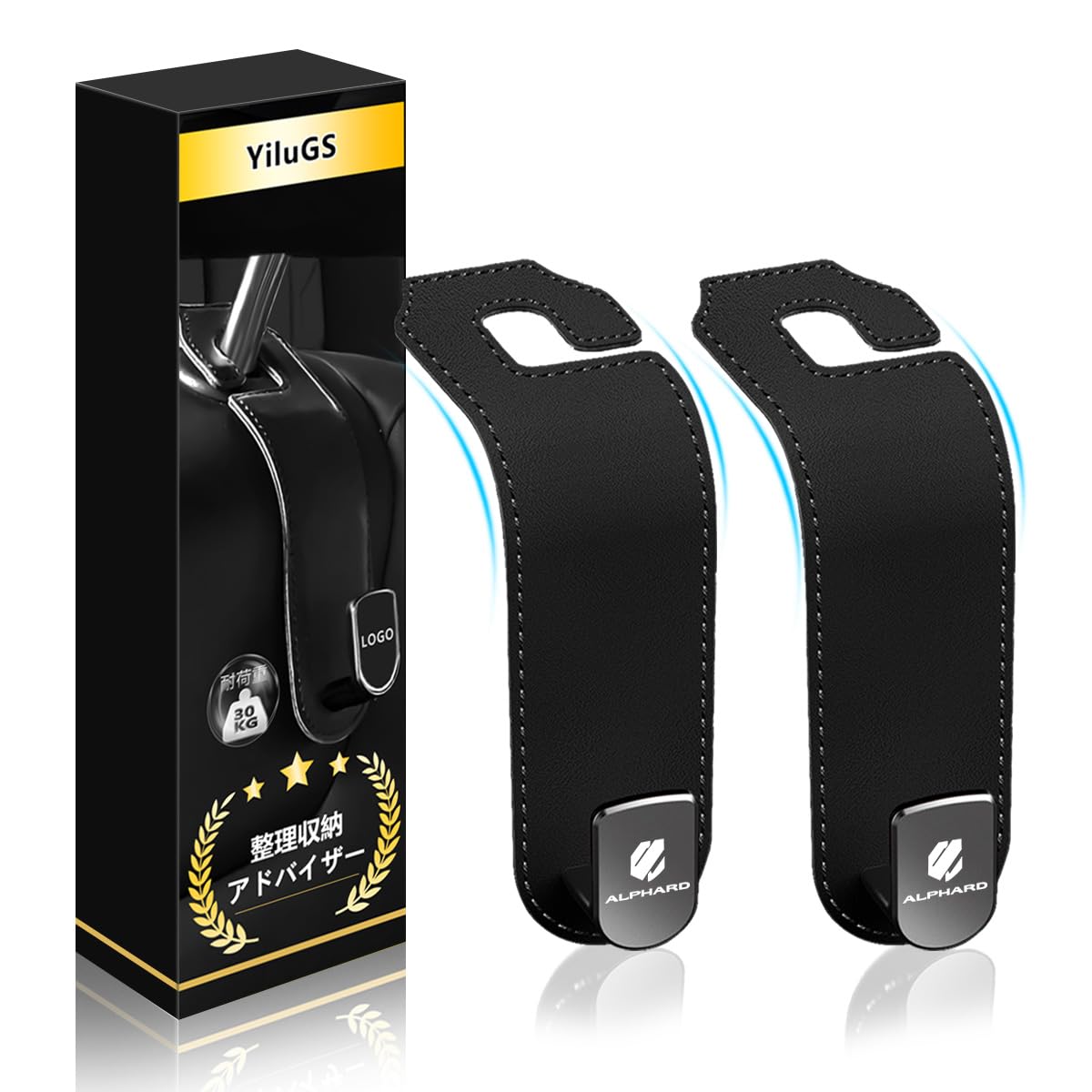 YiluGS Compatible with Toyota, New Alphard 40 series and 30 Alphard чёрный