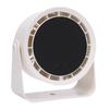 Small Desk Fan Flip Quiet Table Fan with 100 Speeds LED Digital Display Rechargeable Battery