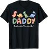 Family T-Shirt Mama Saurus Daddy Saurus Dad Dinosaur Birthday Family Matching T-Shirt Kawayi Custom T-Shirt Ropa Hombre