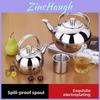 Stainless Steel Tea Pot With Strainer For Home Use And Hotel Dining Water Brewing