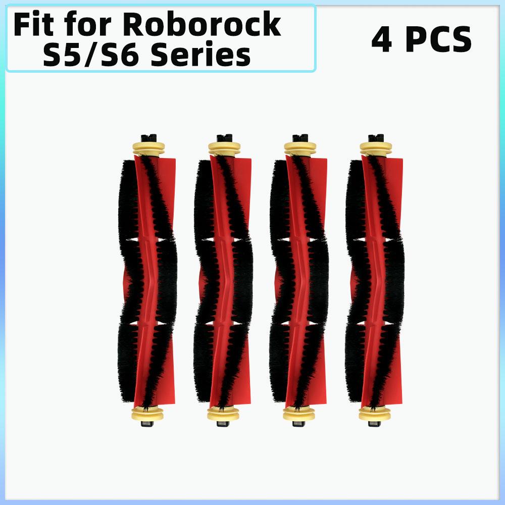 Kompatibel für Roborock S5 S50 S51 S55 S6 S60 E4 E5 Roboterstaubsauger Zubehör HEPA Filter Mopptuch Haupt- Seitenbürste Ersatzteile