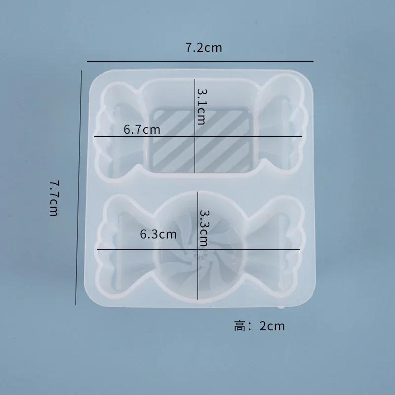 Silicone Resin Molds Candy Shaped Resin Molds DIY Handcraft Jewelry Accessories Moulds