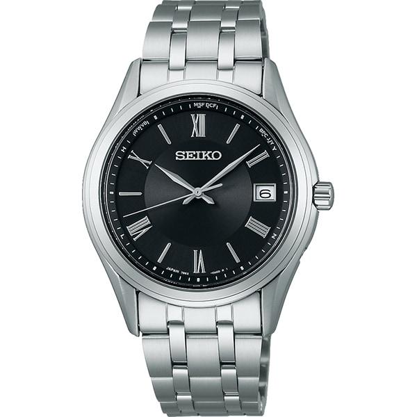 Seiko Men's Solar Wrist Watch - Silver / Black SBTM361 SBTM291 SBTR053 SBTR055 SBTR057 SBJG017 SBJG019 SBJG021 SBTM341 SBTM337 SBTM339 SBTM343 Gift