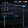 Smart RGBIC Corner Floor Lamp 16 Million DIY Colors Music Sync App & Remote Control Gaming Ambient Light for Party Gaming Rooms