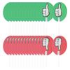 30 Pcs Signs Classroom Interactive Supplies Voting Board Judging Mini Portable Paddle Supply Teacher Baby