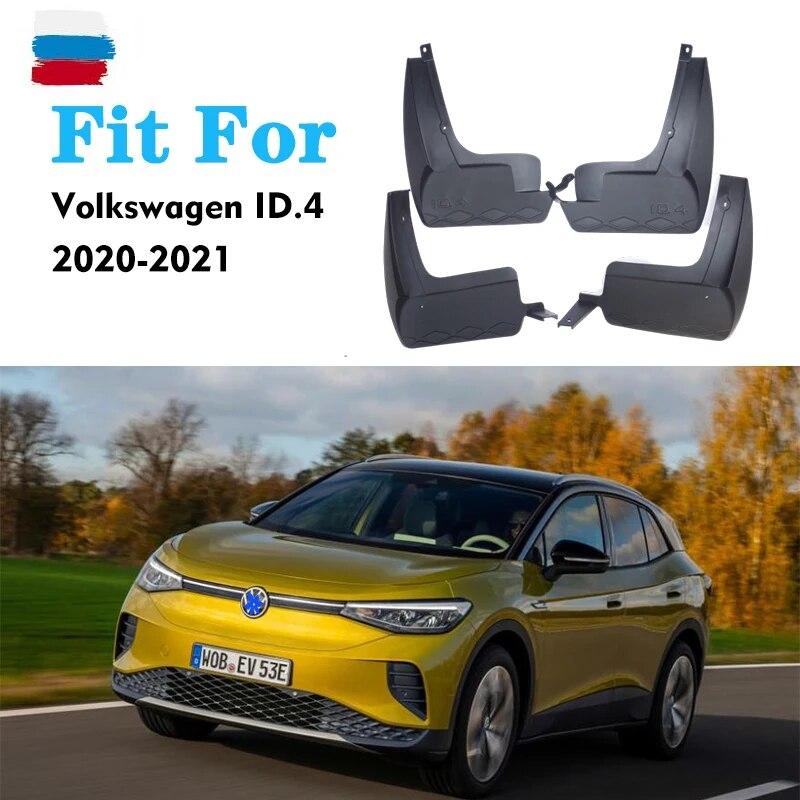 

Брызговики для Volkswagen ID4 VW ID.4, брызговик, брызговик, брызговики, автомобильные аксессуары, автомобильный стиль, передняя и задняя часть, 4 шт. чёрный