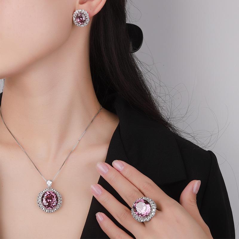 Jewelry Simulation Bird'S Nest Cut Dry Rose Egg-Shaped Luxury Setting Temperament Set 18 * 20