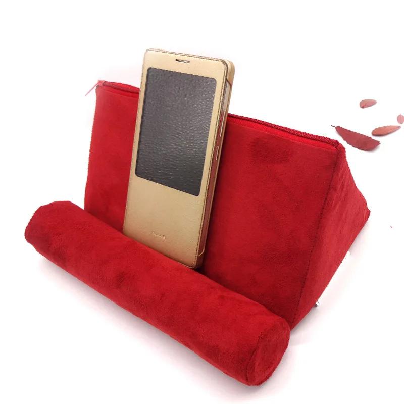 Pillow flat tablet holder supports the bed,multifunctional tablet and phone stand pad,suitable for iPad,phone,and laptop stands.