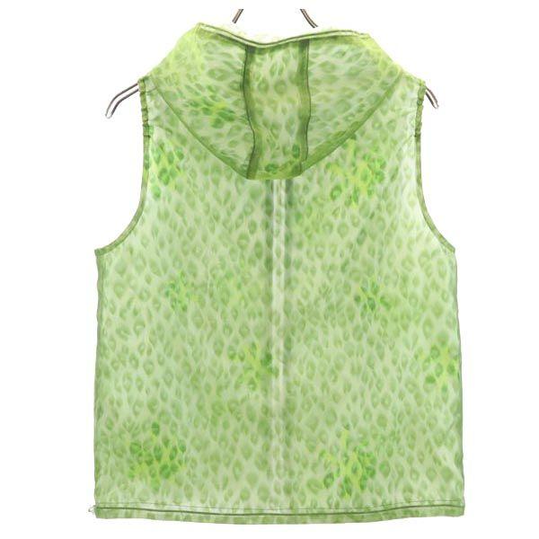Chloe Leopard Zip Best L Green system hood Women Used