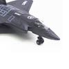 Simulation Alloy Diecast Metal Pull Back Aircraft Airline Plane Black