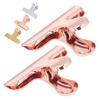 2Pcs Bulldog Clips Starke Klemm Firma Rostfrei Sicher Robust Glänzend Weit Verbreitet Chi