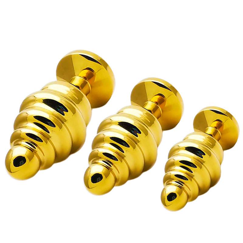 Thread Metal Butt Plug Back Court Sex Supplies Direct Supply Stainless Steel Anal Plug Back Court Anal Expansion