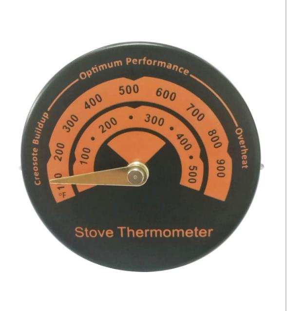 Mini Pointer-Type Magnetic Thermometer for Fireplace Barbecue Temperature Measurement