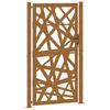 Garden Gate 100x200 Cm Corten Steel Light Design