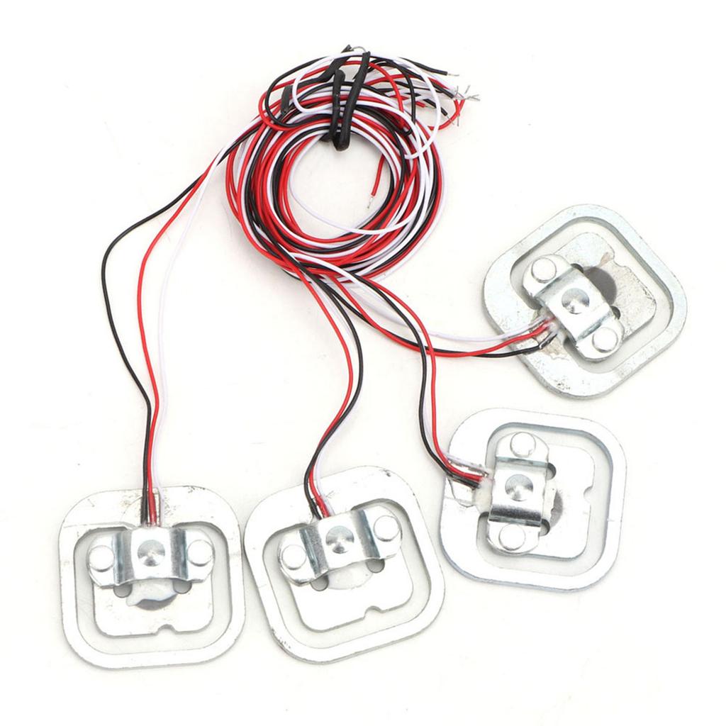 HX711 Module  4 Pcs Personal 50Kg Half Bridge Strain Gauge Weighting Sensor Set