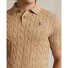 Polo Ralph Lauren Men S Cable Knit Cotton Polo Collar Sweater Model mnpoSwe1n820