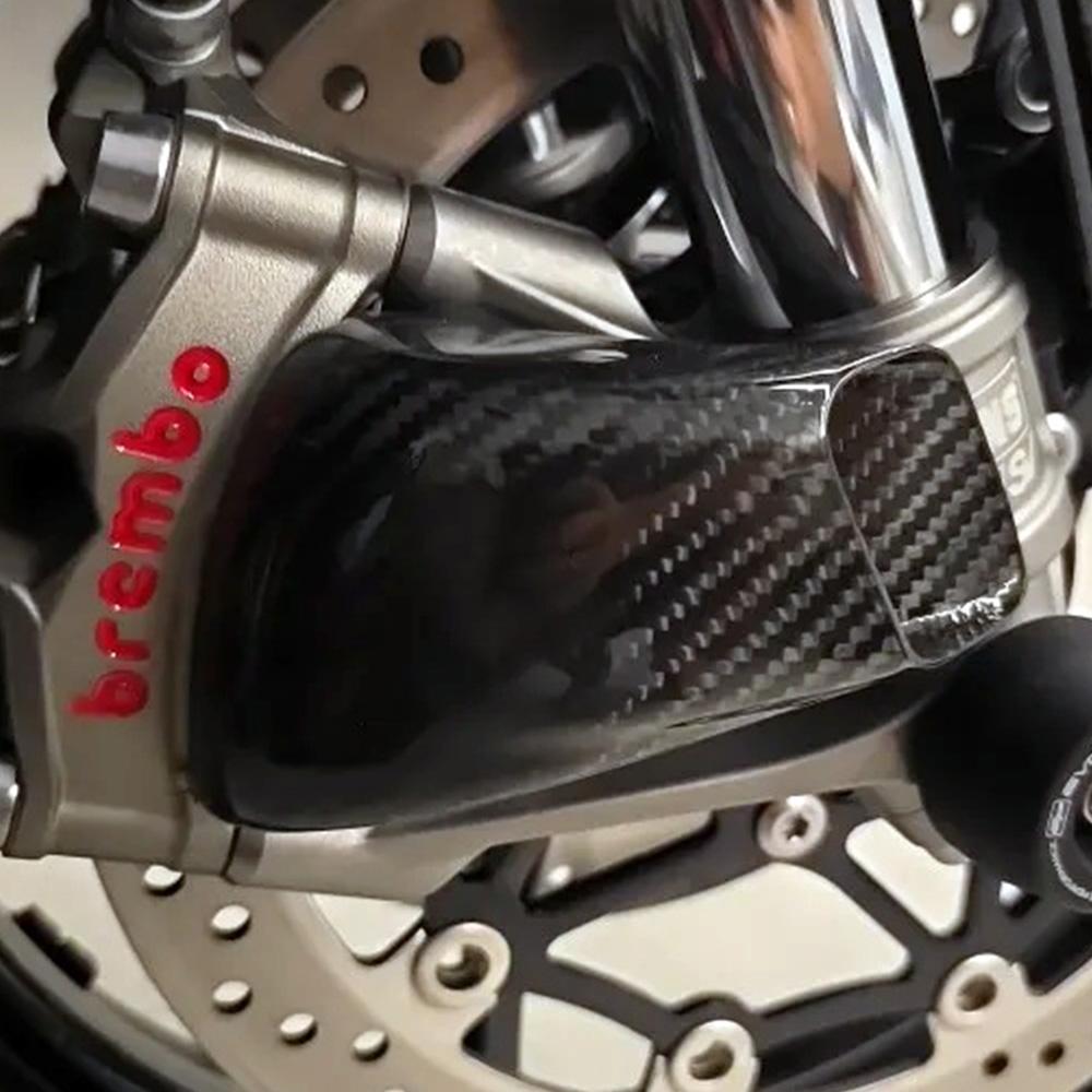 For APRILIA RSV4 / RR / RF / Factory 2018-2024 Carbon Fiber Brake Caliper Radiator Covers Motorcycle Modified Parts RSV4