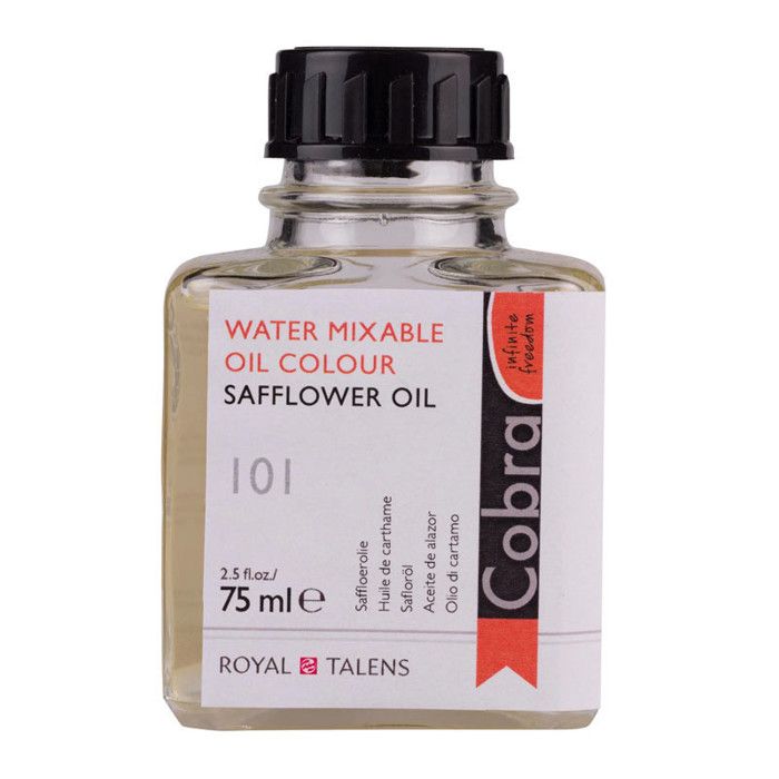 Aceite de cártamo - Diluyente al agua - Pintura al óleo - Cobra - Frasco 75ml