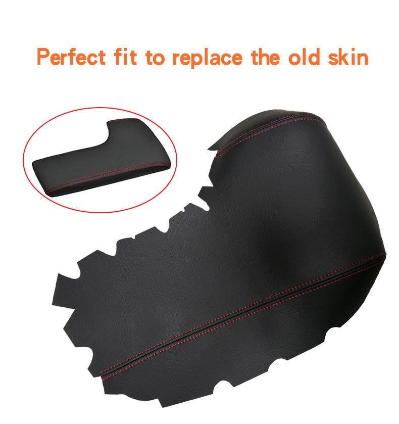 Leather Center Console Lid Armrest Cover Compatible For Lexus Is250 Is350 2014-2017 Style