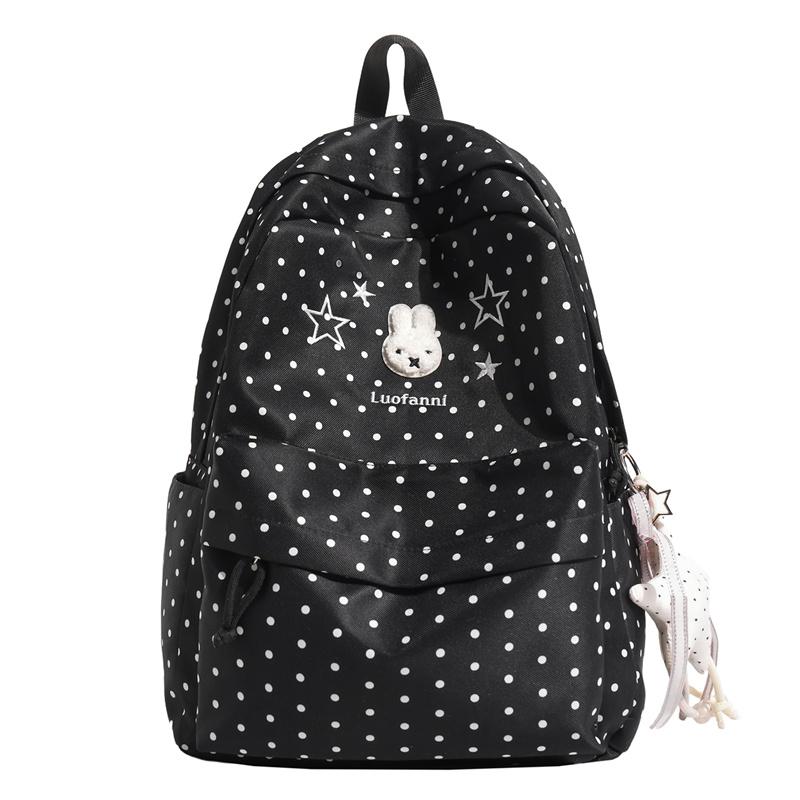 Zaino a Pois e Stelle Zaino da Pendolare Zaino per Studenti Grande Capacità