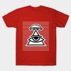 Unisex Fashion TShirt Illuminati Ufo Print TShirt Plus Size S-5XL T-Shirt 100%Cotton Tops O Neck Short Sleeve Tees