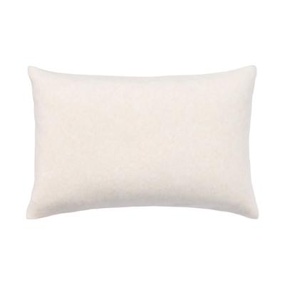 Hladký fleecový povlak na polštář 43 x 83412784, slonová kost, 63 cm,
