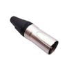 Male/Female XLR Connector Plug Nickel Plated Microphone Plug Speaker XLR Jack  Speaker Accessories