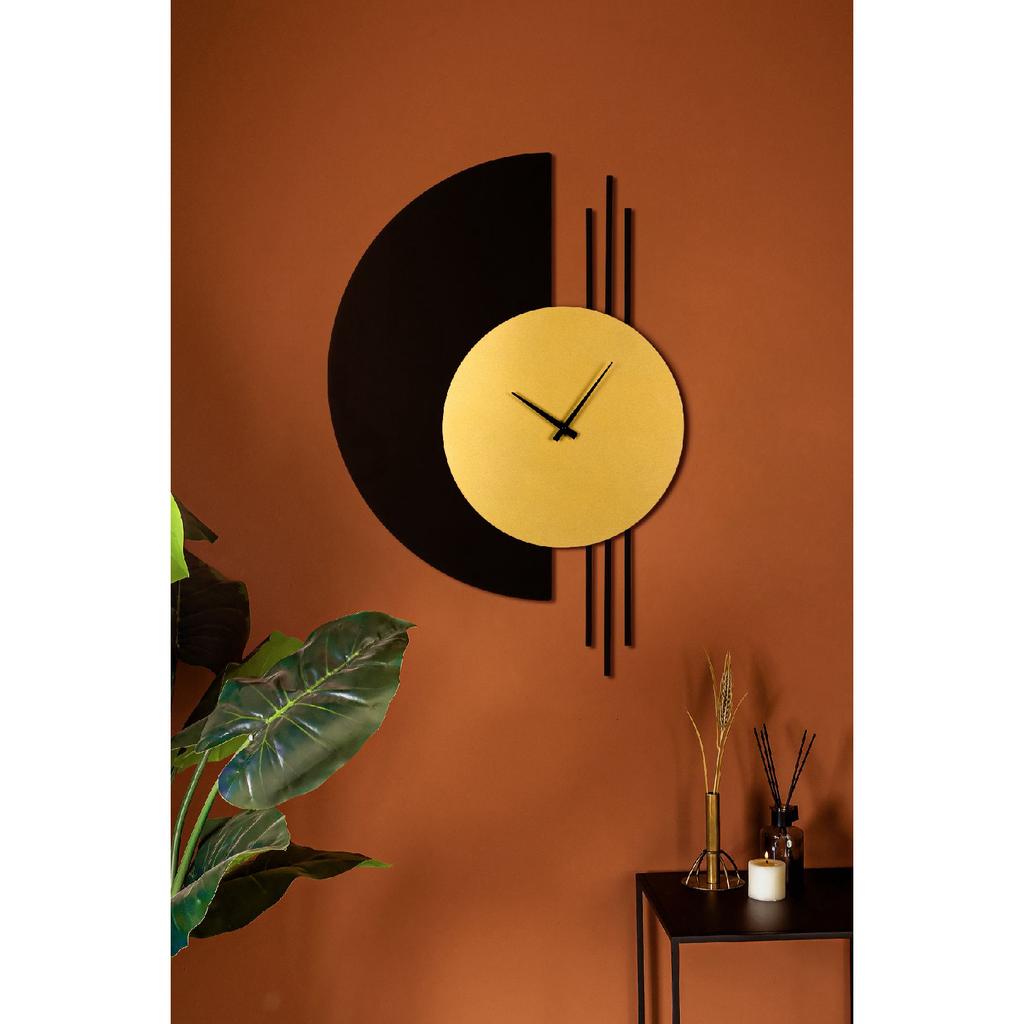 Eclipse Metal Wall Clock - Home Decorations - Modern Decor - Aps144