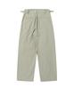 SOLEW Side Adjuster Two-Tuck Pants_Light Khaki