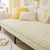 Soft Wash Cotton Sofa Cover Luxury Style Sofas Cushion for Living Room Four Seasons Universal Combination Embroidery Couch Towel
