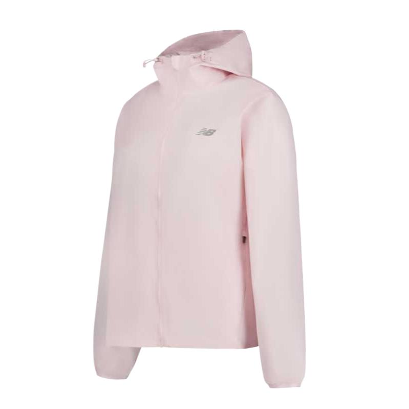 

New Balance Windproof And Water Repellent Windbreaker Jacket Women s Light Pink WO51200 M