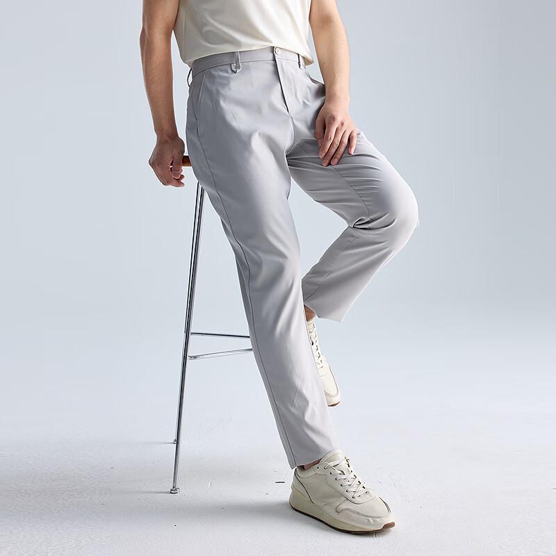 LILANZ Men's Tencel Cool-Feel Straight-Leg Casual Pants