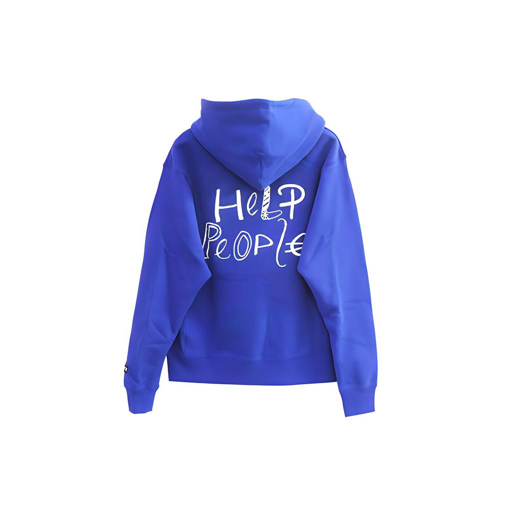 Jordan Sweatshirts Men's Blue Hooded Moderate Regular CW1121-495
