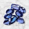Pierre Gemme Tanzanite Naturelle de Qualité AA+, Pierre de Tanzanite Libre, Pierre Gemme Libre de Forme Mixte, Lot de Tanzanites, Lot de Pierres Gemmes Naturelles.