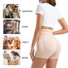 Damskie majtki z wyjmowanymi 4 wkładkami powiększającymi pośladki, modelujące sylwetkę z wysokim stanem, bielizna podnosząca pośladki, powiększająca biodra