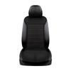 Universal PU Leather Heated Car Seat Cushion with Smart Switch for Winter (12V/24V)