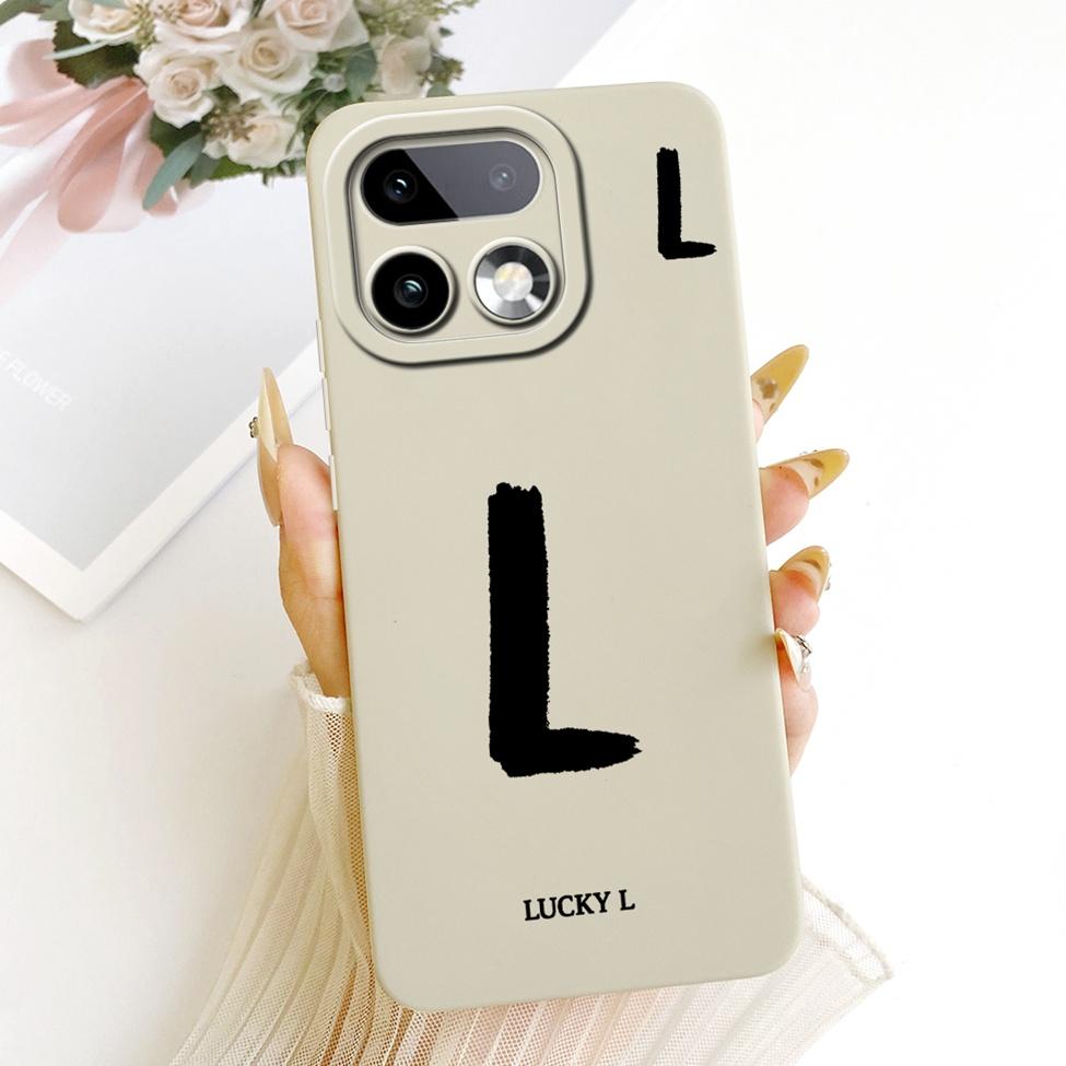 Case For Realme 16 Pro Plus Cover RMX5131 Luxury A-Z Letters Fashion Cool Crown Silicone Phone Casing For Realme 16 Pro+