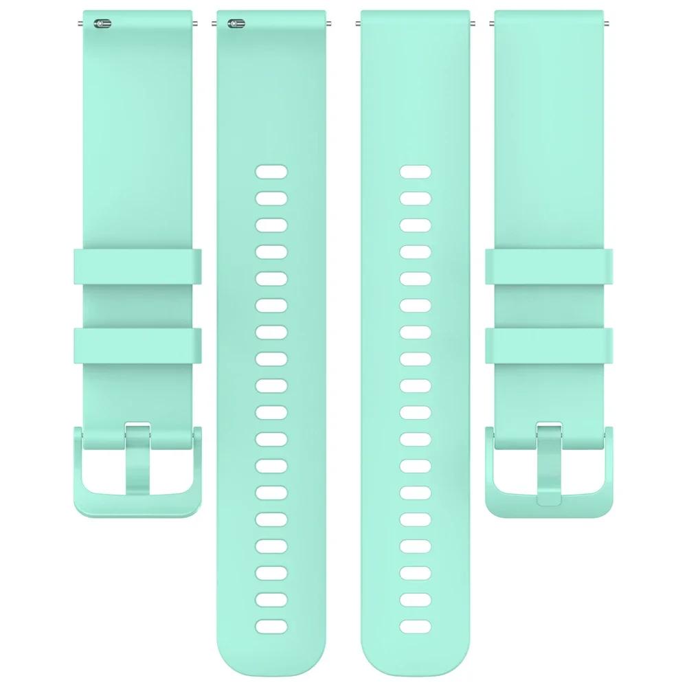 20 22mm Universal Silicone Strap For Garmin Venu 3 Band Forerunner 265 255 Music Vivoactive 4 For Garmin Venu Sq 2 Plus Bracelet