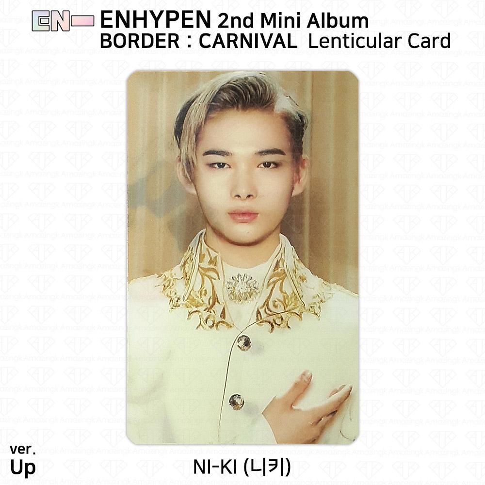 ENHYPEN 2nd Mini Album Border Carnival Official Photocard Up Hype Down Ver. KPOP