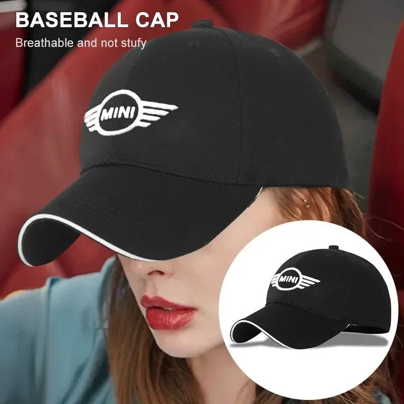 New For BMW MINI Cotton Design LOGO Baseball Cap Fashion Letter Embroidery Sun Hats For MINI F54 F55 F56 R56 R60 SONE Roadster