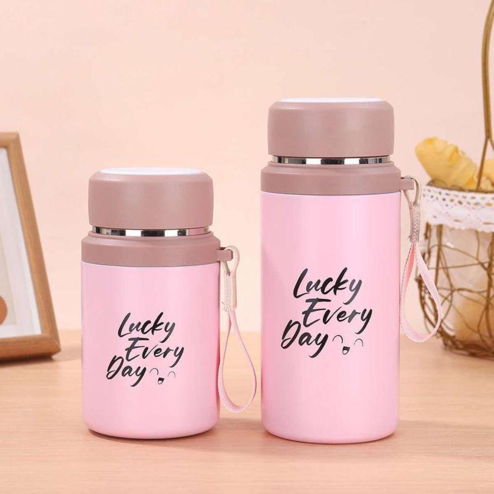 800/1000ml Vacuum Insulated Bottle Built-In Tea Infuser Stainless Steel Flask Outdoor Use