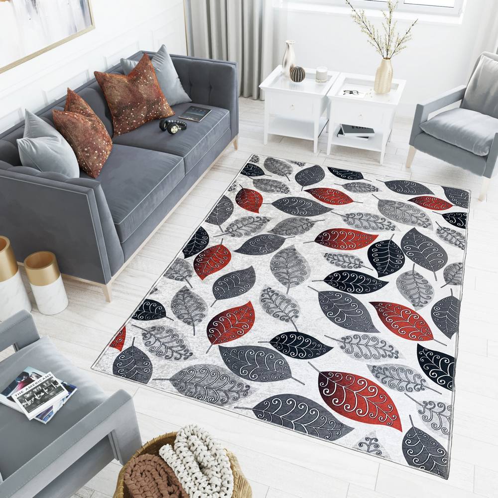 

Mosimoso H453 Ковер с принтом на точечной подошве 80x150cm